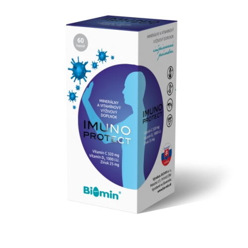 BIOMIN IMUNO PROTECT (60 cps), DOPLNĚK STRAVY