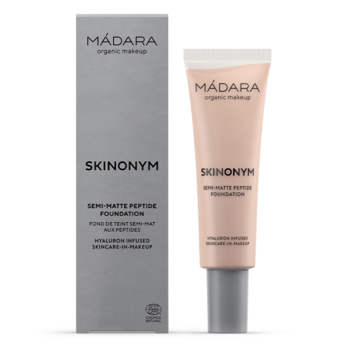 MÁDARA SKINONYM POLOMATNÝ MAKE-UP S PEPTIDY,#30 ROSE IVORY,30 ml