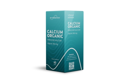 MY POWER WAY Calcium Organic - Přírodní Kalcium, výživový doplněk, 60 kapslí