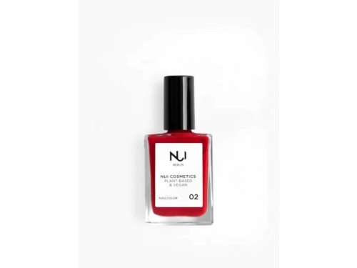 NUI COSMETICS PŘÍRODNÍ LAK NA NEHTY 02 RED 14 ml