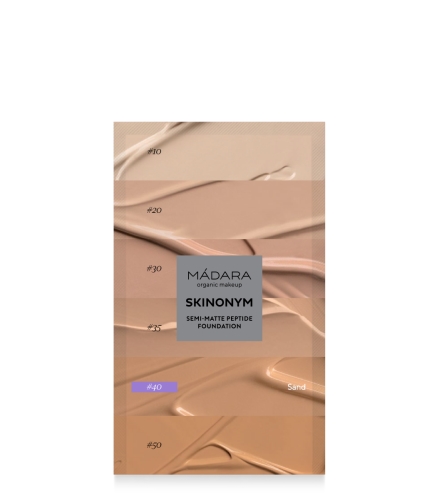 SKINONYM Semi-Matte Peptide Foundation, #40 SAND