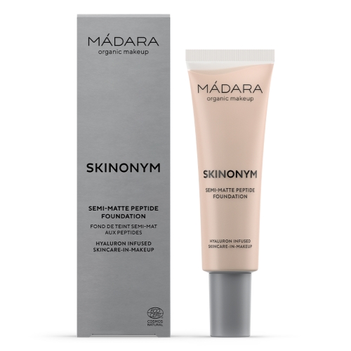 MÁDARA SKINONYM POLOMATNÝ MAKE-UP S PEPTIDY,#20 IVORY,30 ml